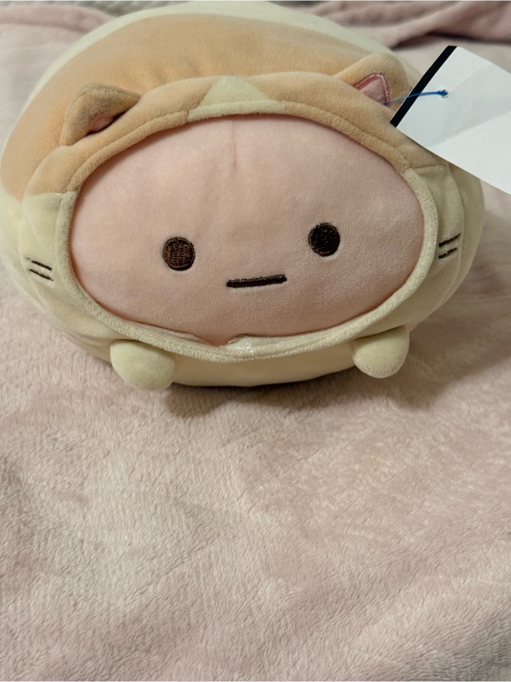 Sumikko Gurashi Tapioca Neko Cat Plush San-X Comfy Like Kitten Mochi EUC